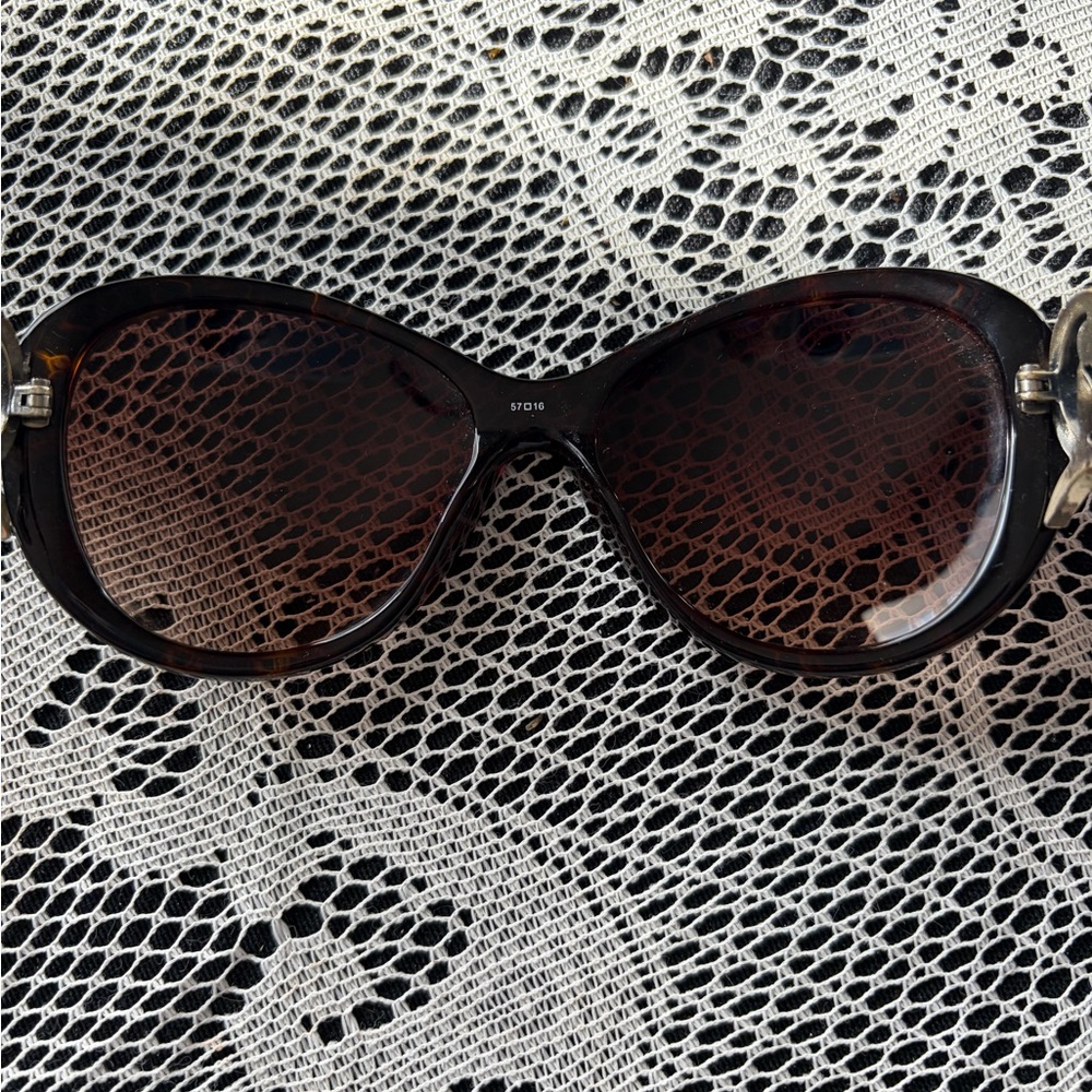 Brighton Brown Tortoiseshell Oversized Women's Sunglasses - Picture 2 of 4